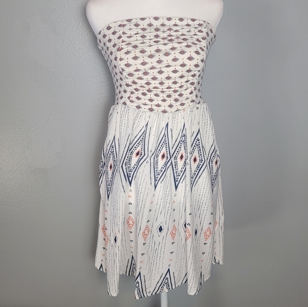 Roxy strapless mini dress